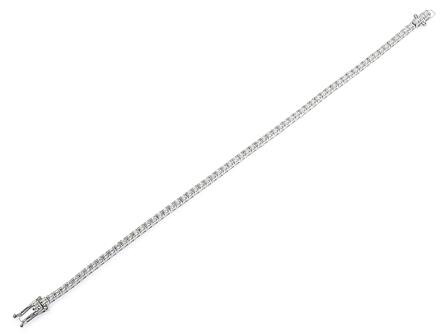 Haakonsen diamantarmbånd i hvitt gull 1.25 ct.